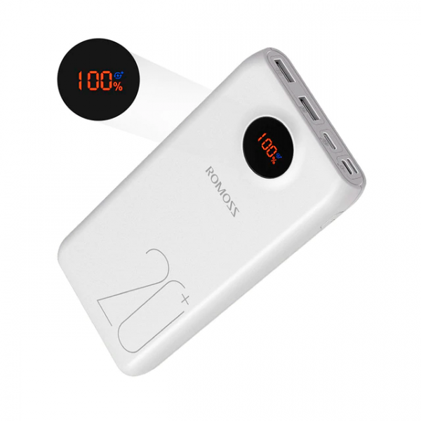 Банк заряда ROMOSS SW20 Pro 20000mAh white