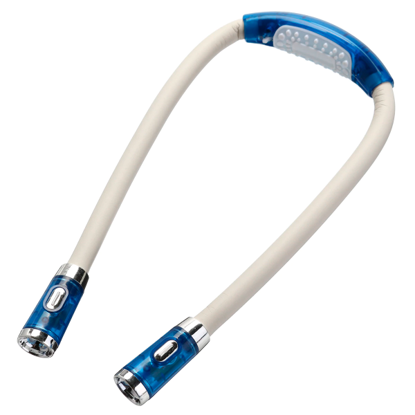 Лампа LED Flexible Neck Light для чтения blue