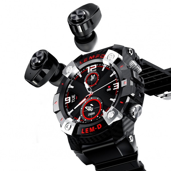 Смарт часы Lemfo LEMD black