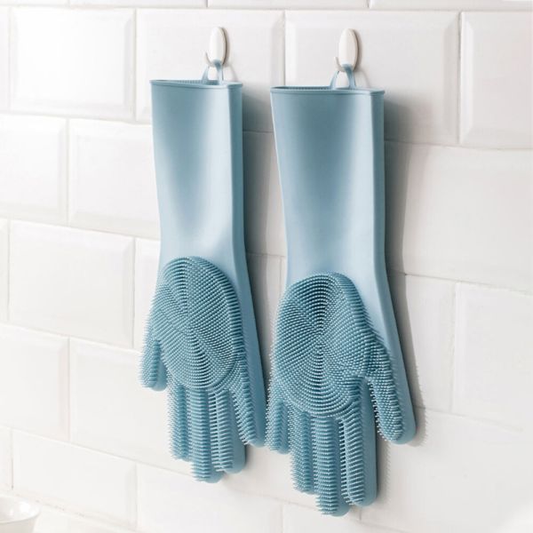 Силиконовые перчатки Xiaomi Jordan-Judy Silicone Gloves Blue