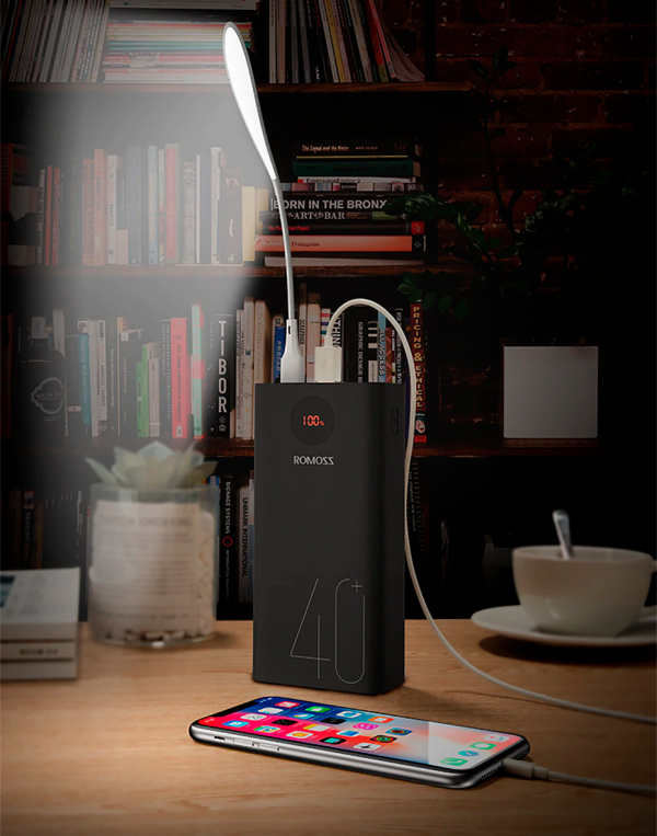 Банк заряда ROMOSS Zeus 40000mAh black