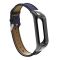 Ремешок Gasta Leather for Xiaomi Mi Band 3 color Blue