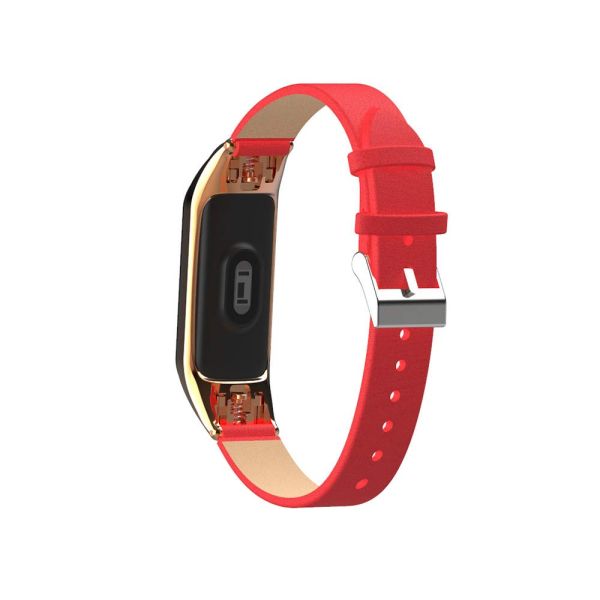 Ремешок Gasta Leather Modern for Xiaomi Mi Band 3 color Red