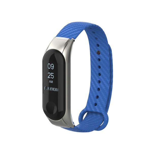 Ремешок Gasta Carbon for Xiaomi Mi Band 3 color Blue