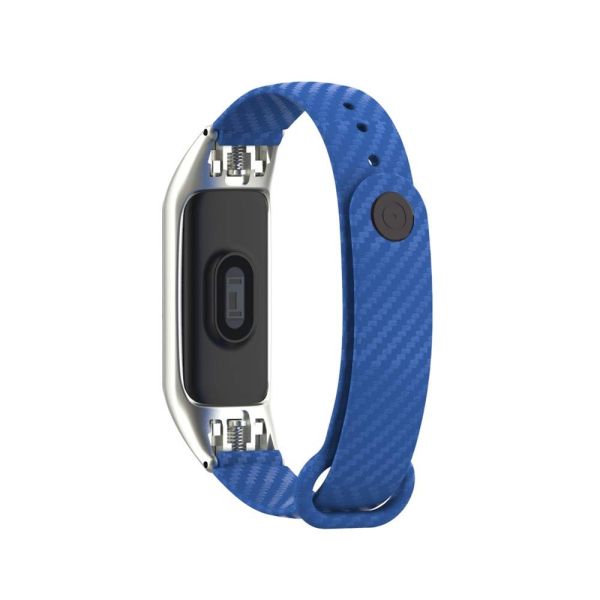Ремешок Gasta Carbon for Xiaomi Mi Band 3 color Blue