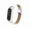 Ремешок Gasta Leather for Xiaomi Mi Band 3 color White