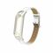 Ремешок Gasta Leather for Xiaomi Mi Band 3 color White