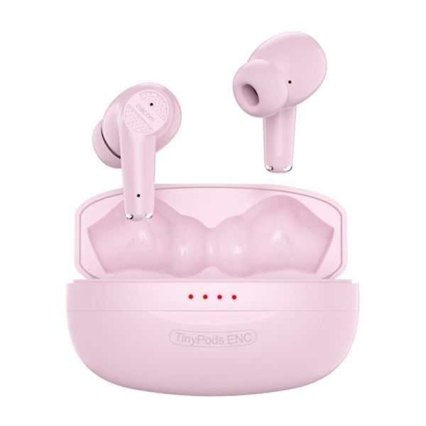 Наушники DACOM TinyPods ENC pink