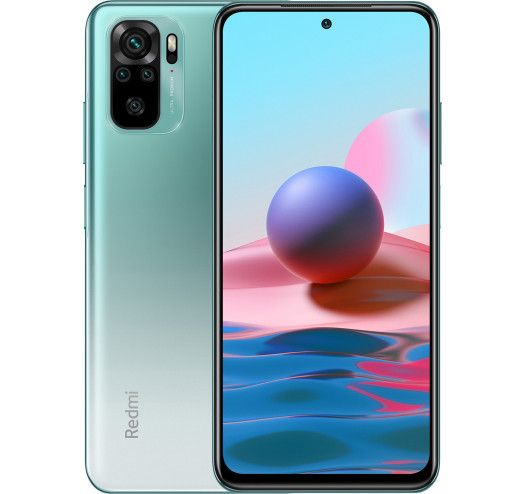 Xiaomi Redmi NOTE 10 4/64Gb green Global Version