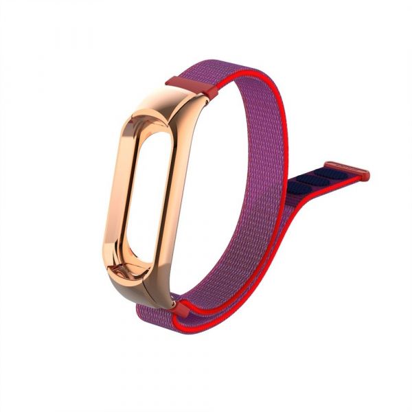 Ремешок Gasta Nylon for Xiaomi Mi Band 3 color Red