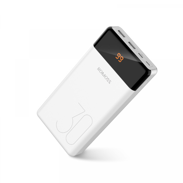 Банк заряда ROMOSS LT30 30000mAh white