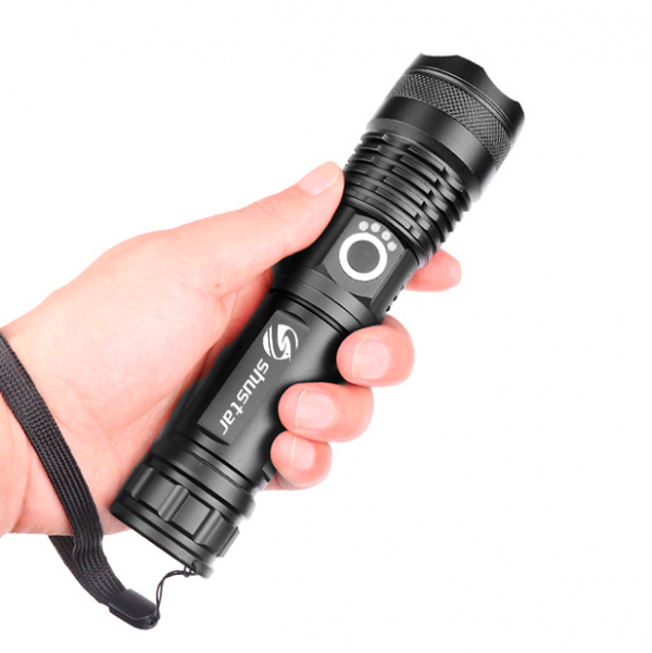 Фонарик Shustar S-063 XHP50 IP64 2500 Lumen black