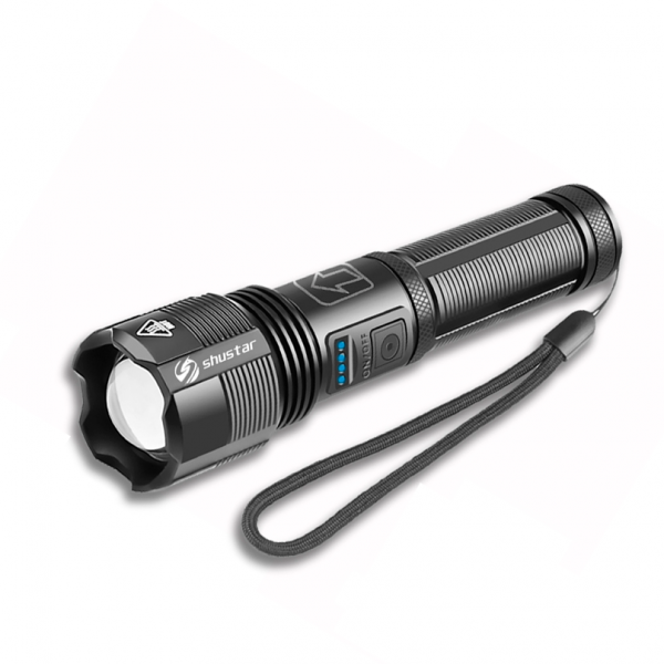 Фонарик Shustar S-250 XHP70 IPX6 4500 Lumen black