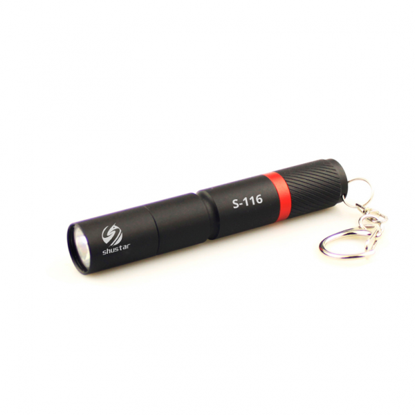 Фонарик Shustar S-116 XPE IP67 300 Lumen Mini Size black