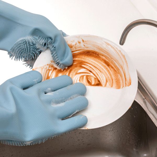 Силиконовые перчатки Xiaomi Jordan-Judy Silicone Gloves Blue