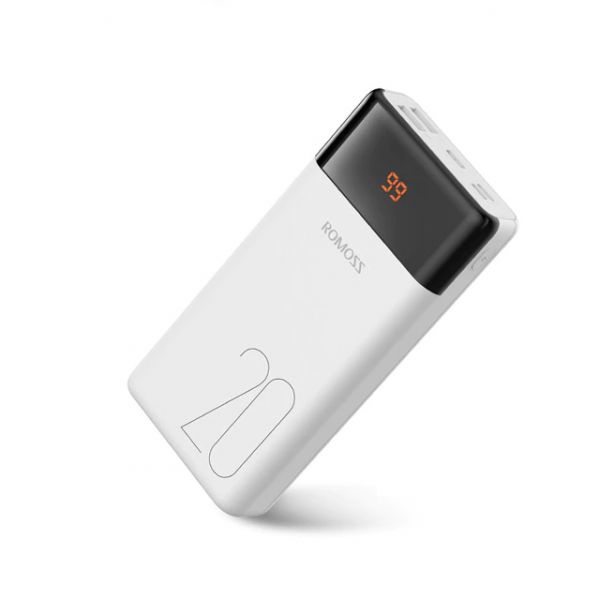 Банк заряда ROMOSS LT20 20000mAh white