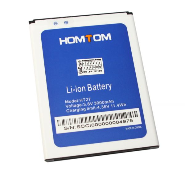 Аккумулятор для мобильного телефона Homtom  HT27/Pro (3000 mAh)
